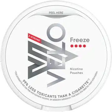 nicotine pouches snus Velo Freeze flat
