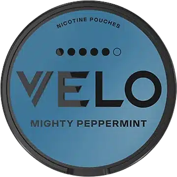 nicotine pouches snus Velo Mighty Peppermint 5Star