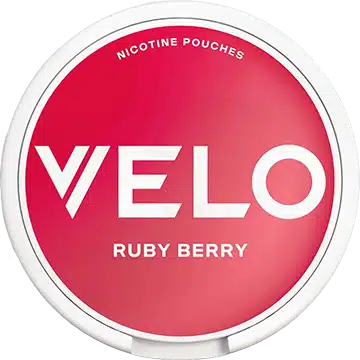 nicotine pouches snus Velo ruby berry