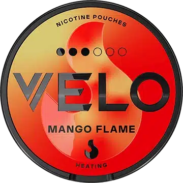 nicotine pouches snus Velo mango flame