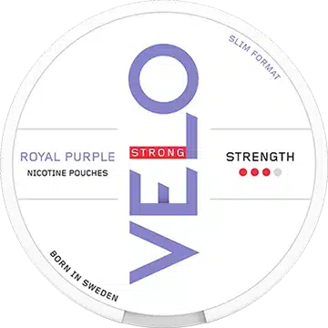 nicotine pouches snus Velo royal purple