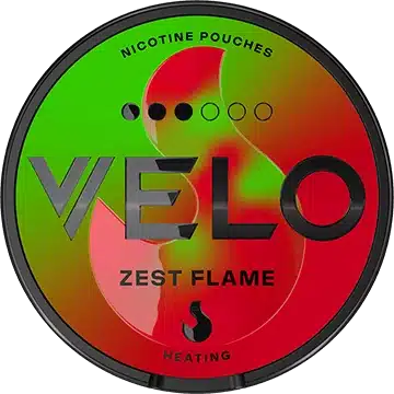 nicotine pouches snus Velo zest flame