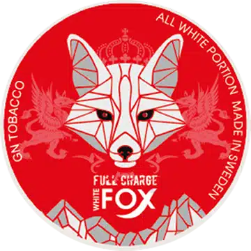 nicotine pouches snus White fox Full Charge red normal