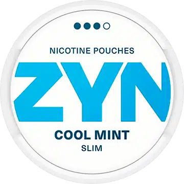 nicotine pouches snus ZYN cool mint slim