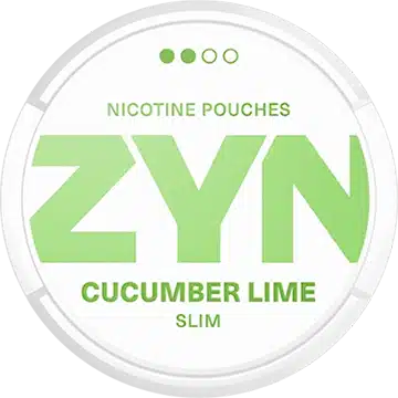 nicotine pouches snus ZYN cucumber lime slim