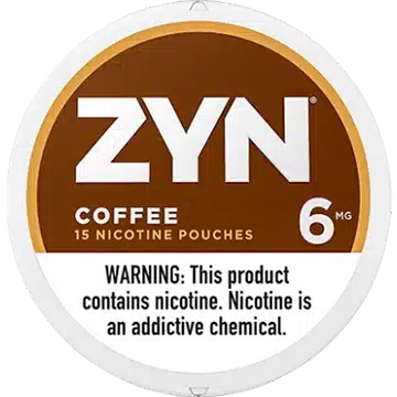 nicotine pouches snus ZYN US coffee