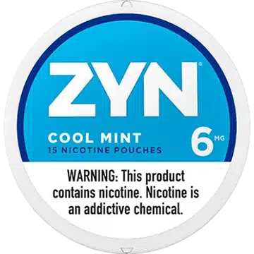 nicotine pouches snus ZYN cool mint