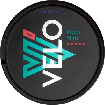 nicotine pouches snus velo max polar mint strong