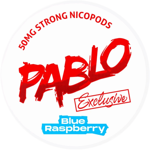 Pablo Blue Raspberry 30mg nicotine pouches