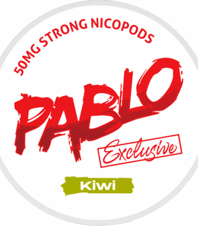 Pablo Kiwi 30mg nicotine pouches – strong kiwi flavor, tobacco-free