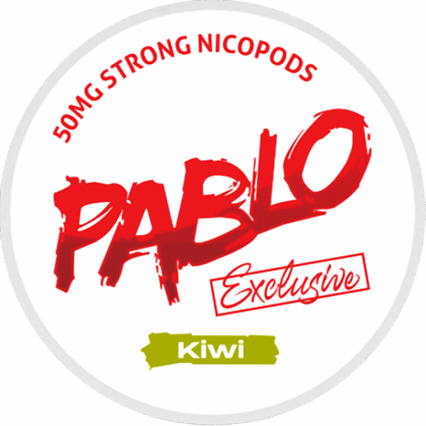 Pablo Kiwi 30mg nicotine pouches – strong kiwi flavor, tobacco-free