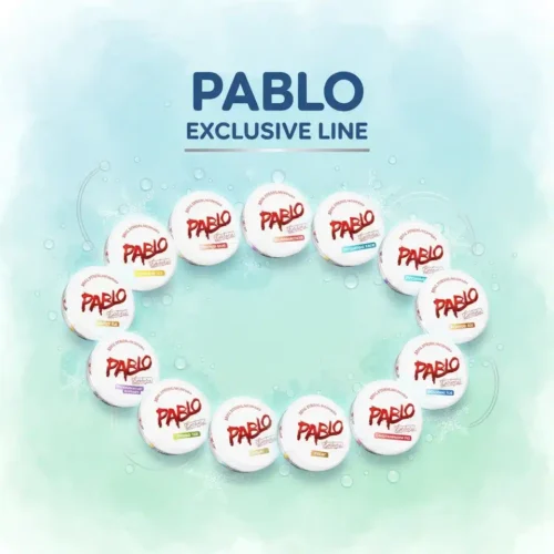 Pablo Exclusive Line nicotine pouches with bold limited-edition flavors